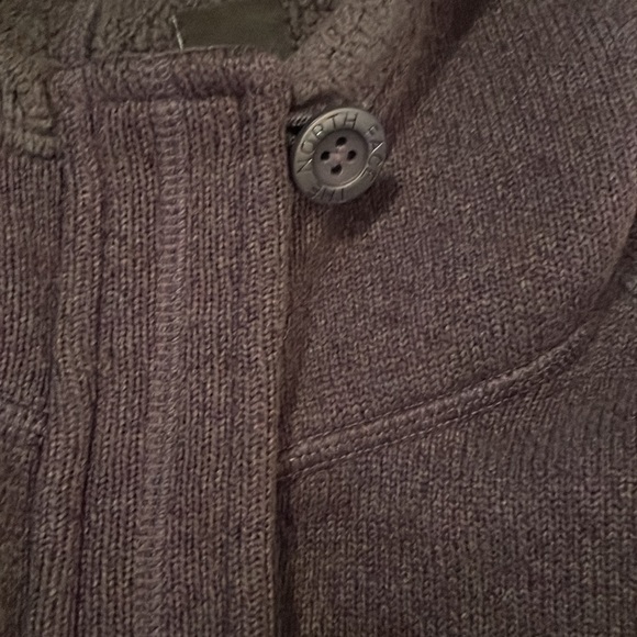 THE NORTH FACE WOMEN’S SWEATER FLEECE HOODED ZIP-UP JACKET SIZE MEDIUM PURPLE - Picture 15 of 16